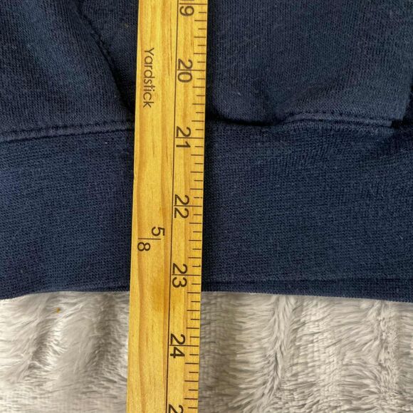 Hoodie Men’s Small USA Washington DC Flag Stars Stripes Patriotic Vintage Stains - Picture 9 of 10